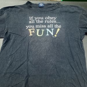 Vintage 90s Mens Comic T-shirt XL (Fun)